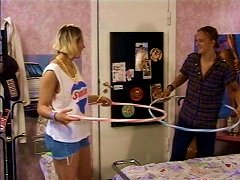 Sporty Teen With Hula Hoop Gives Best Ever Blowjob To Her Boyfriend Porn Videos