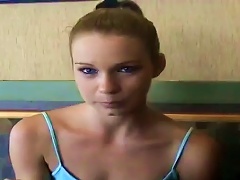 Cute Teen Leigh Enjoys Sucking A Prick In A Porn Videos