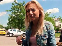 Real Amateur Czech Slut Katy Rose Pussy Fucked In Public Porn Videos